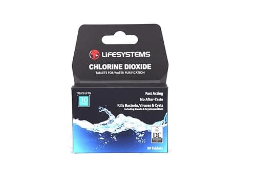 Lifesystems Chlorine Dioxide Water Purification Tablets